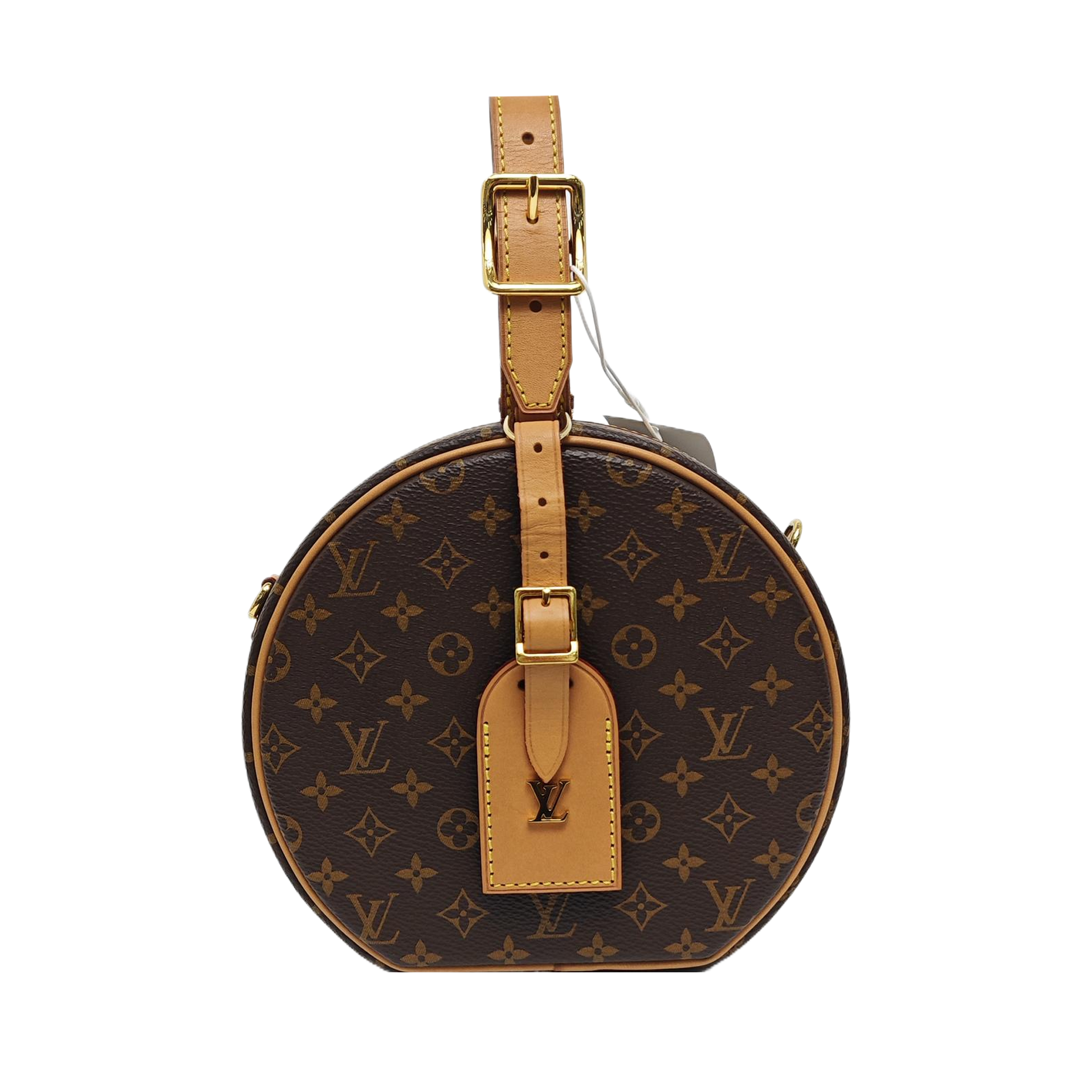 BOITE CHAPEAU PM Monogram Coated Canvas Brown