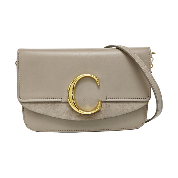 Chloé C Calfskin Gray
