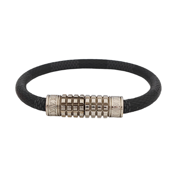 DIGIT Metal Black Bangle