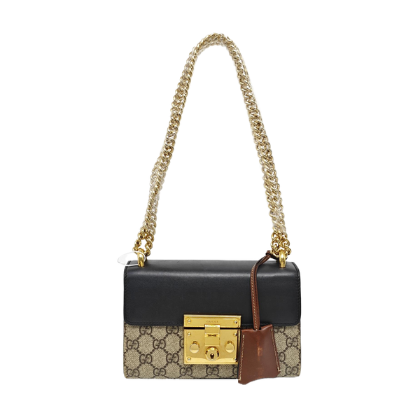 Padlock Small Monogram Coated Canvas Multicolor