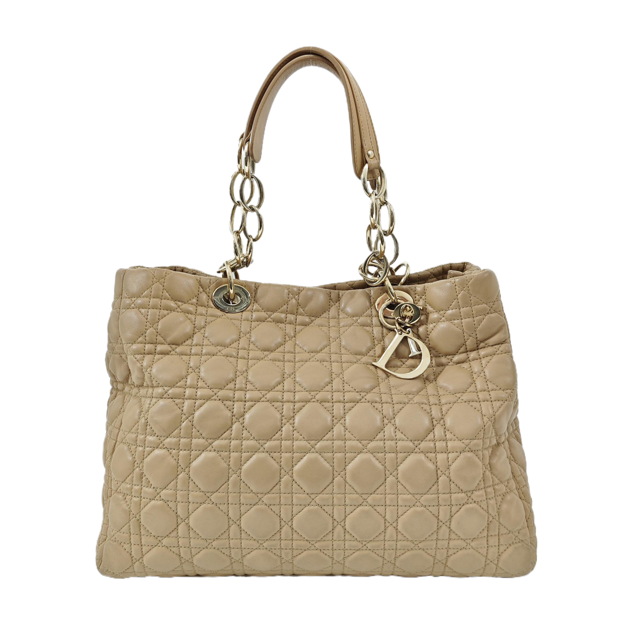 Dior Soft Cannage Calfskin Beige