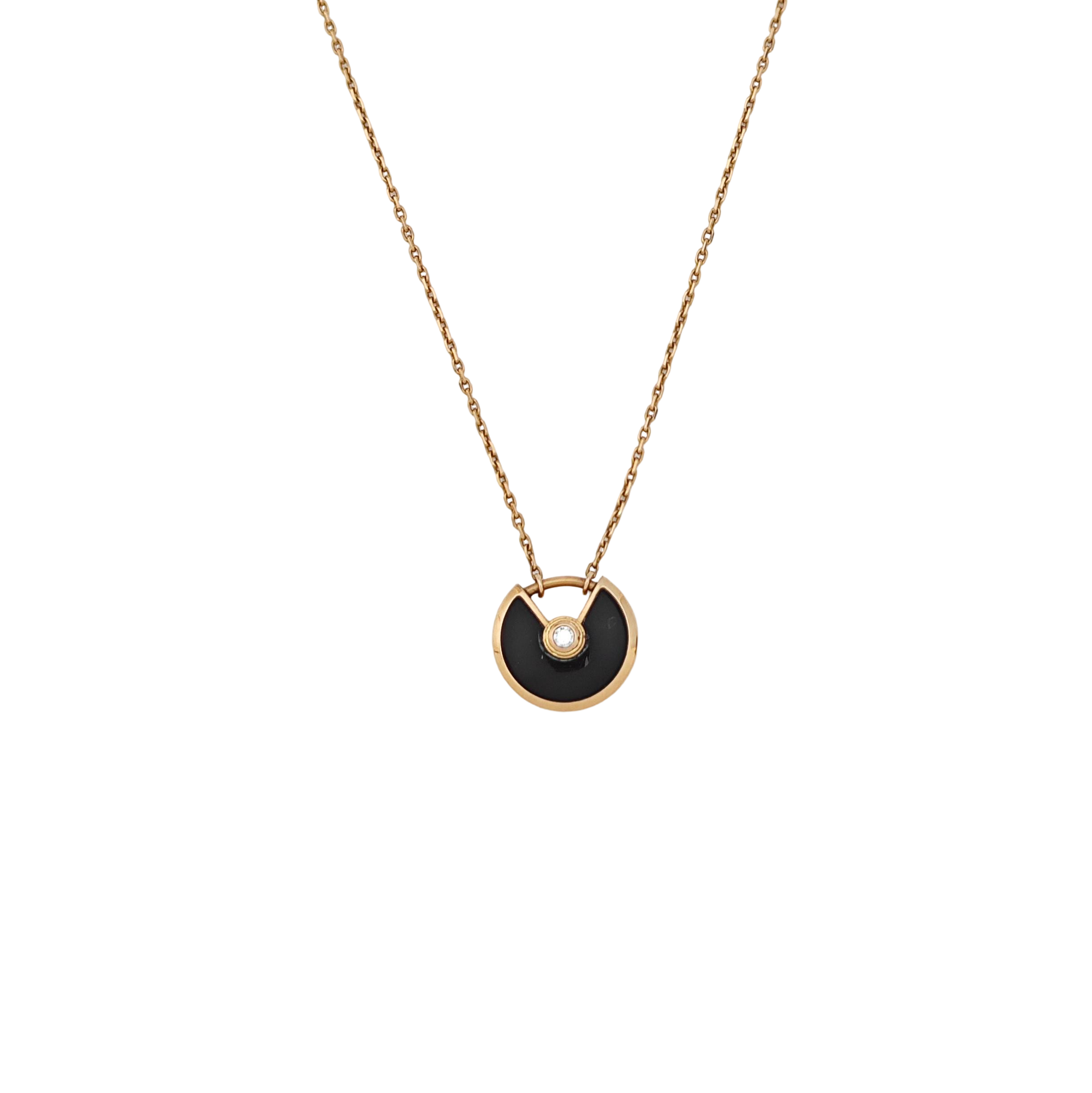 AMULETTE DE CARTIER 18k Rose Gold Necklace