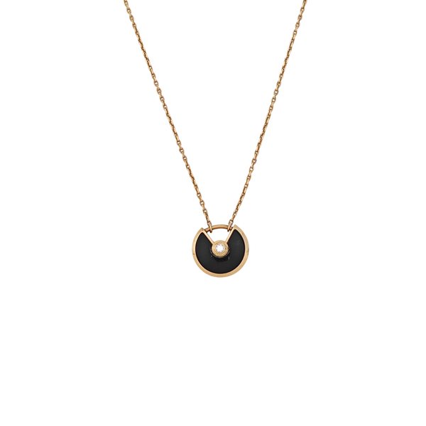 AMULETTE DE CARTIER 18k Rose Gold Necklace
