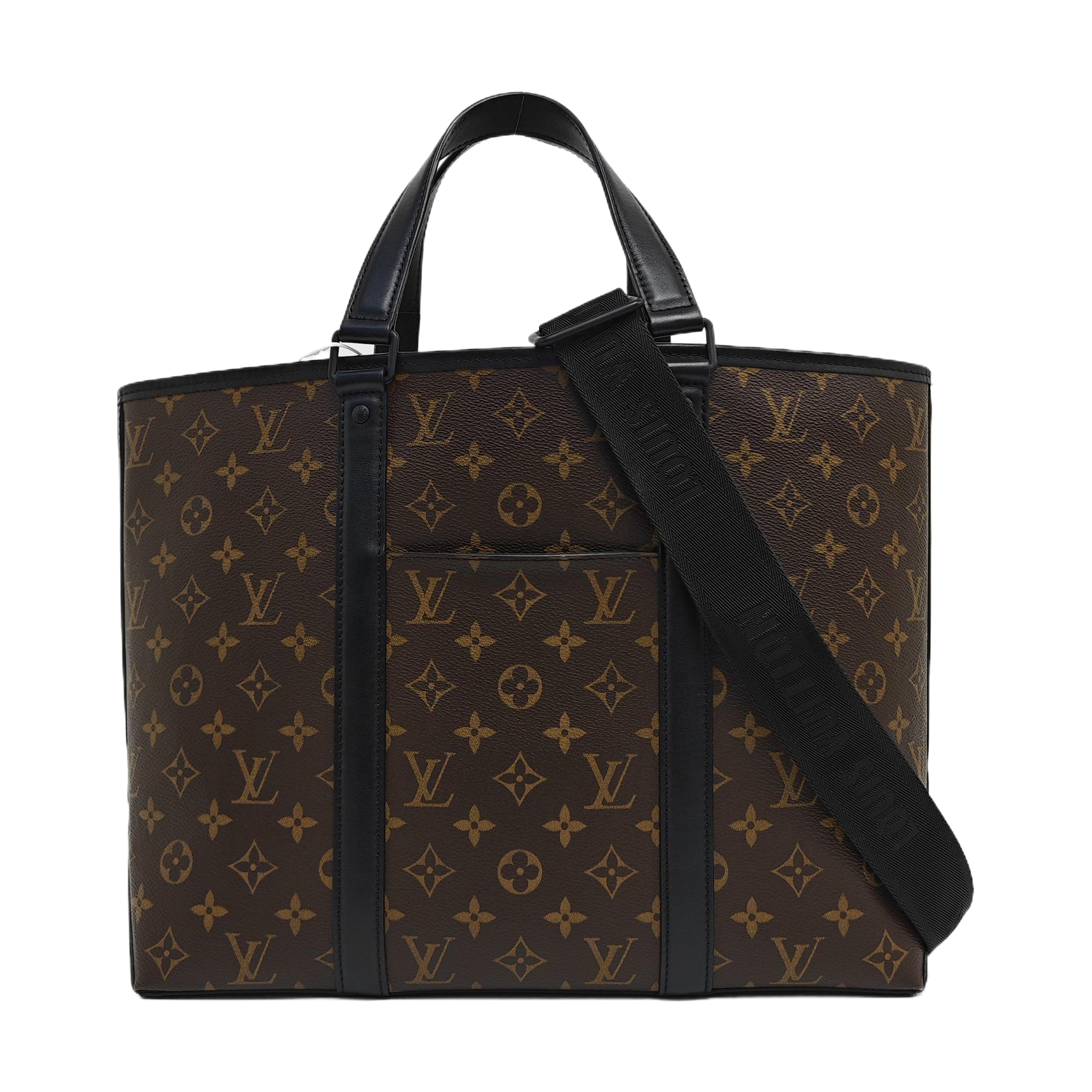 WEEK-END PM Monogram Coated Canvas Brown