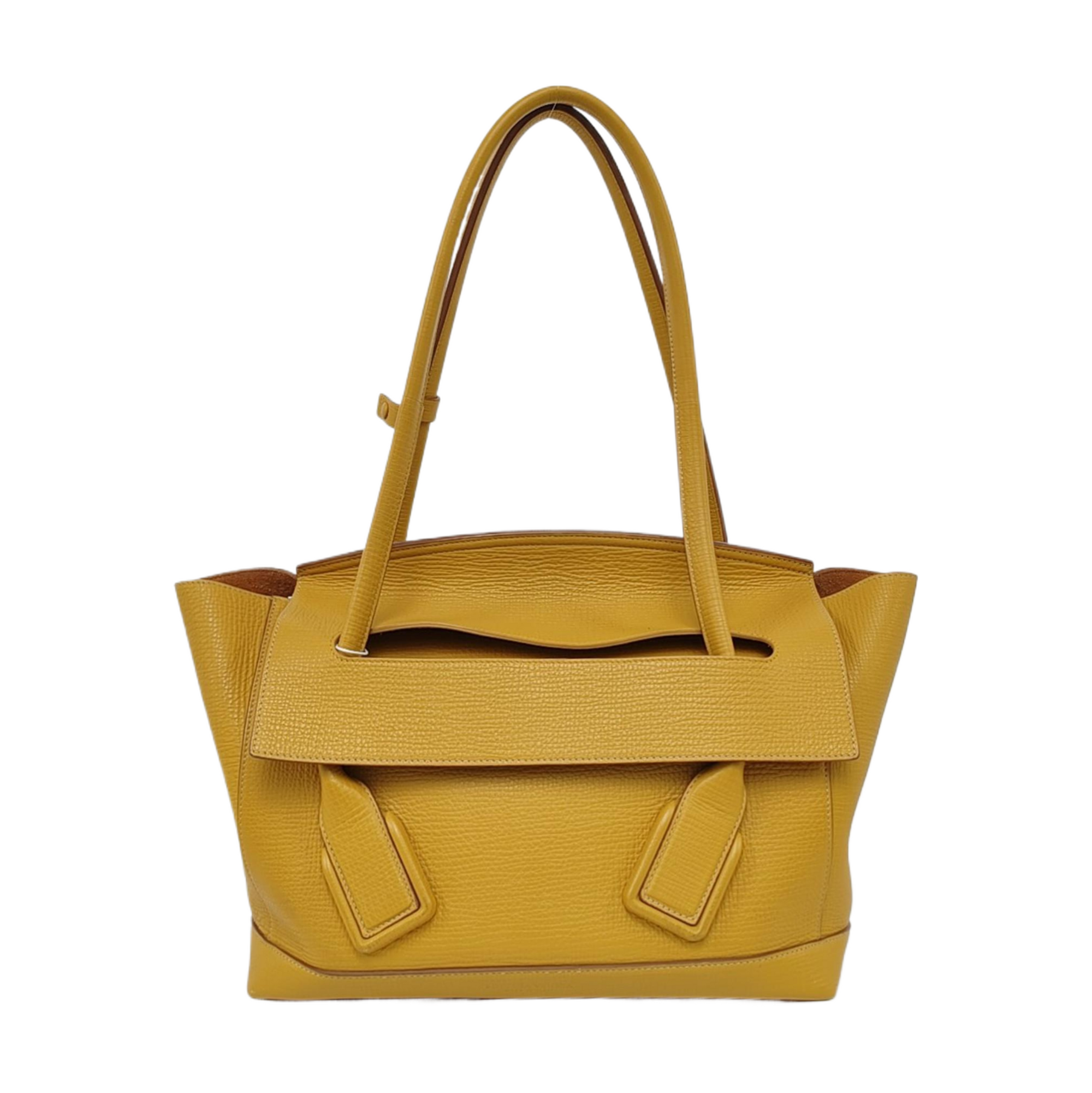 Arco Mini Calfskin Yellow
