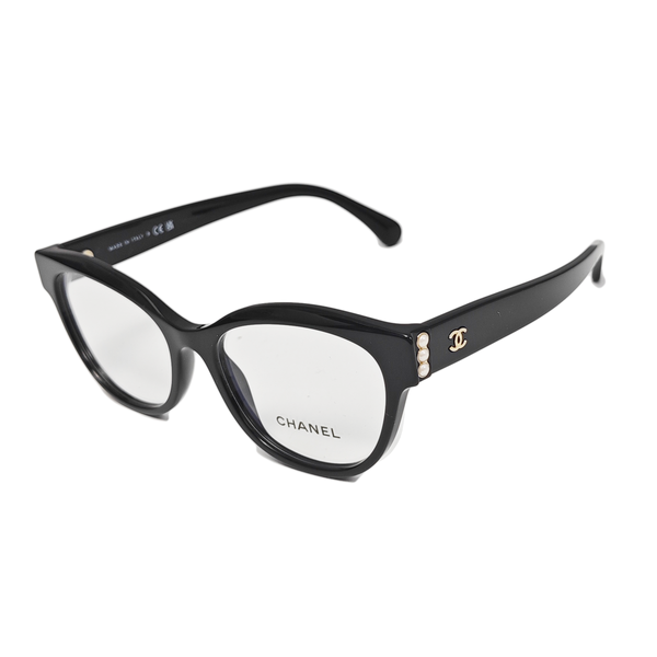 Synthetic Eyeglasses Black