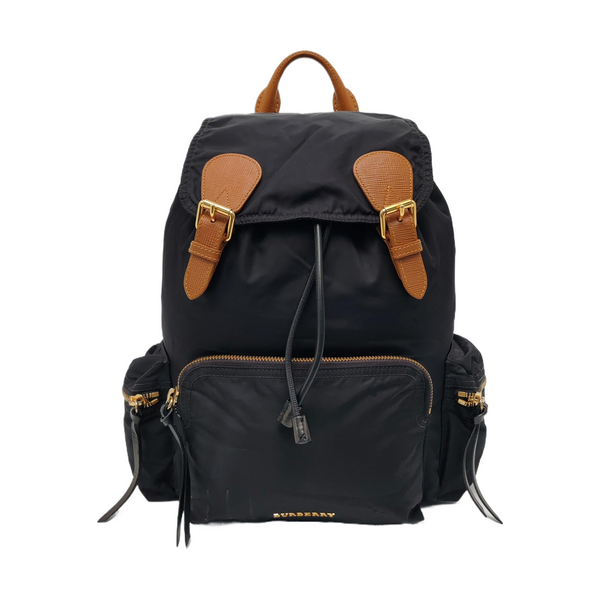 The Rucksack Large Nylon Black