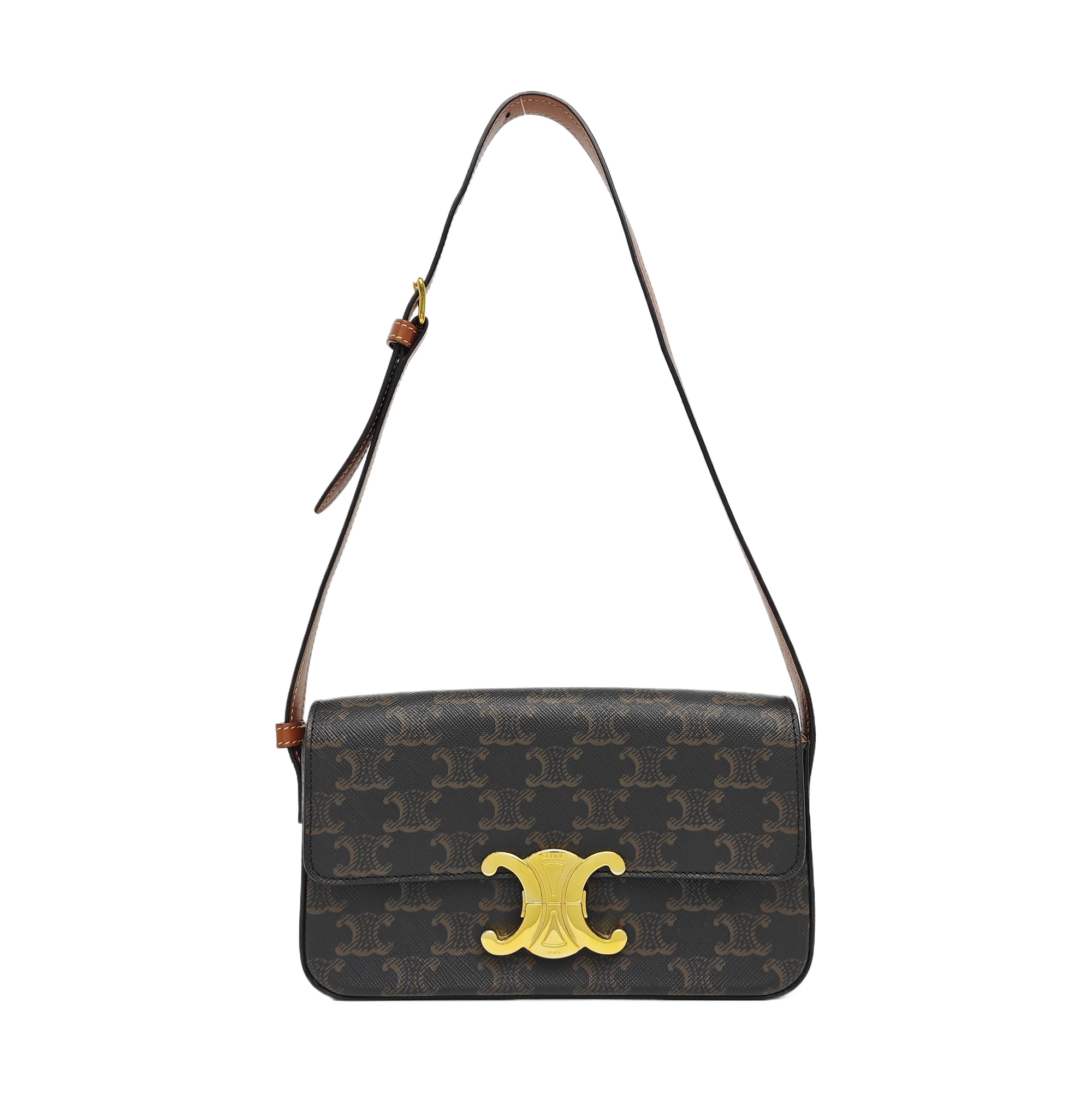 TRIOMPHE Teen Coated Canvas Black