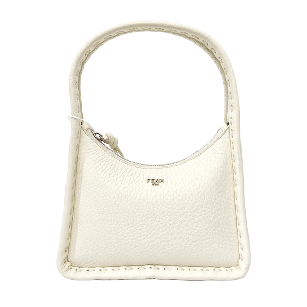 Fendessence Mini Calfskin White