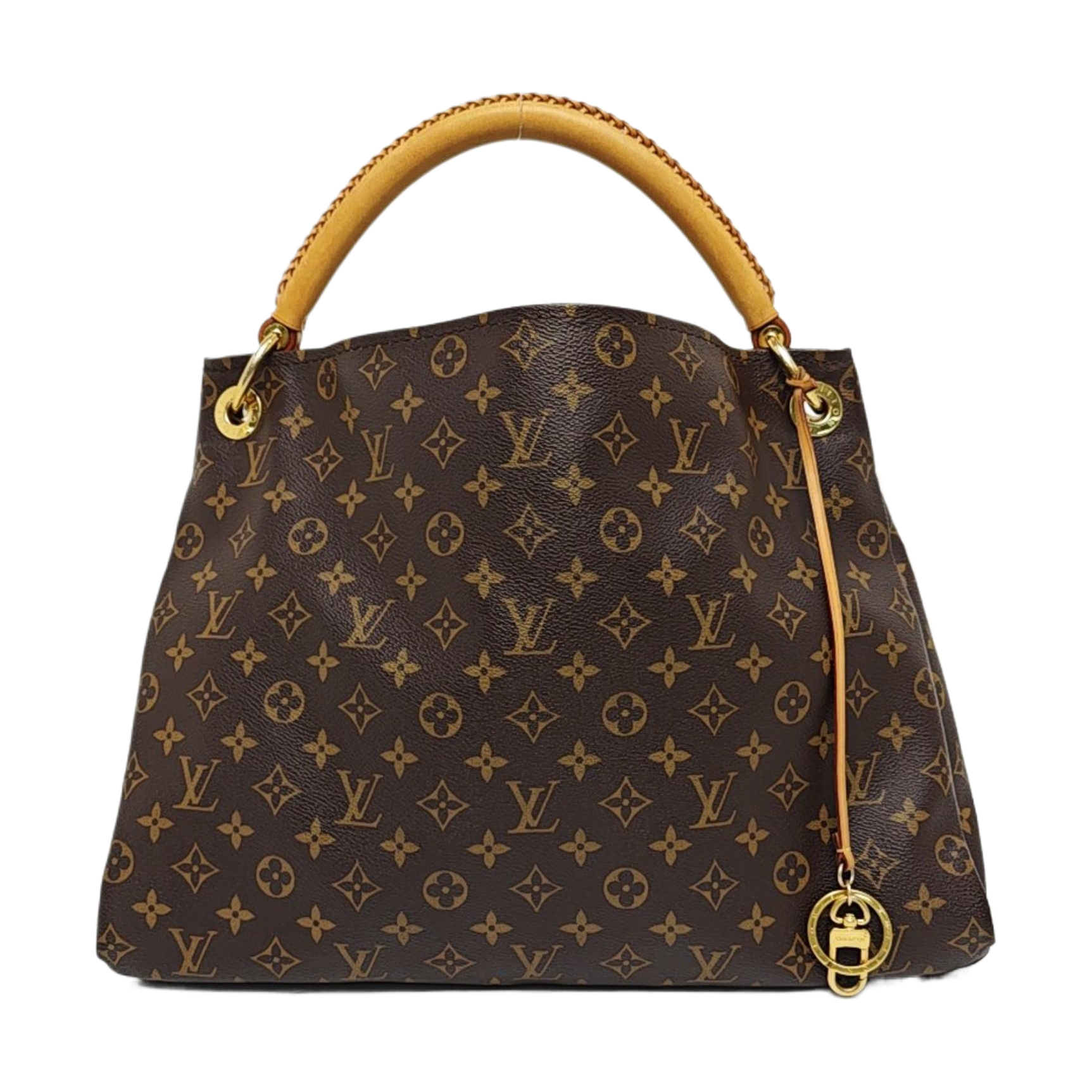ARTSY MM Monogram Coated Canvas Brown