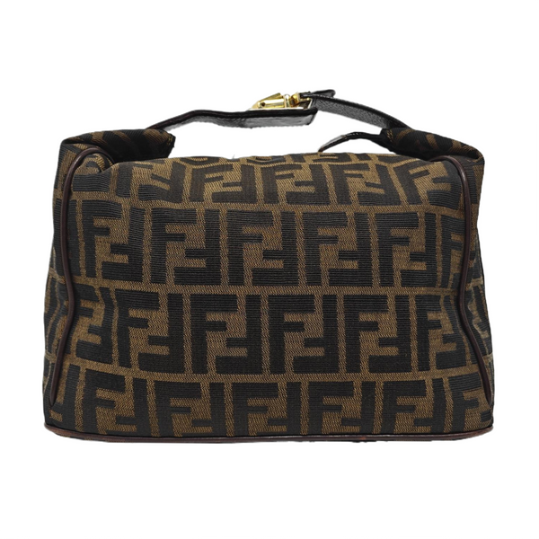 Canvas Top Handle Bag Brown