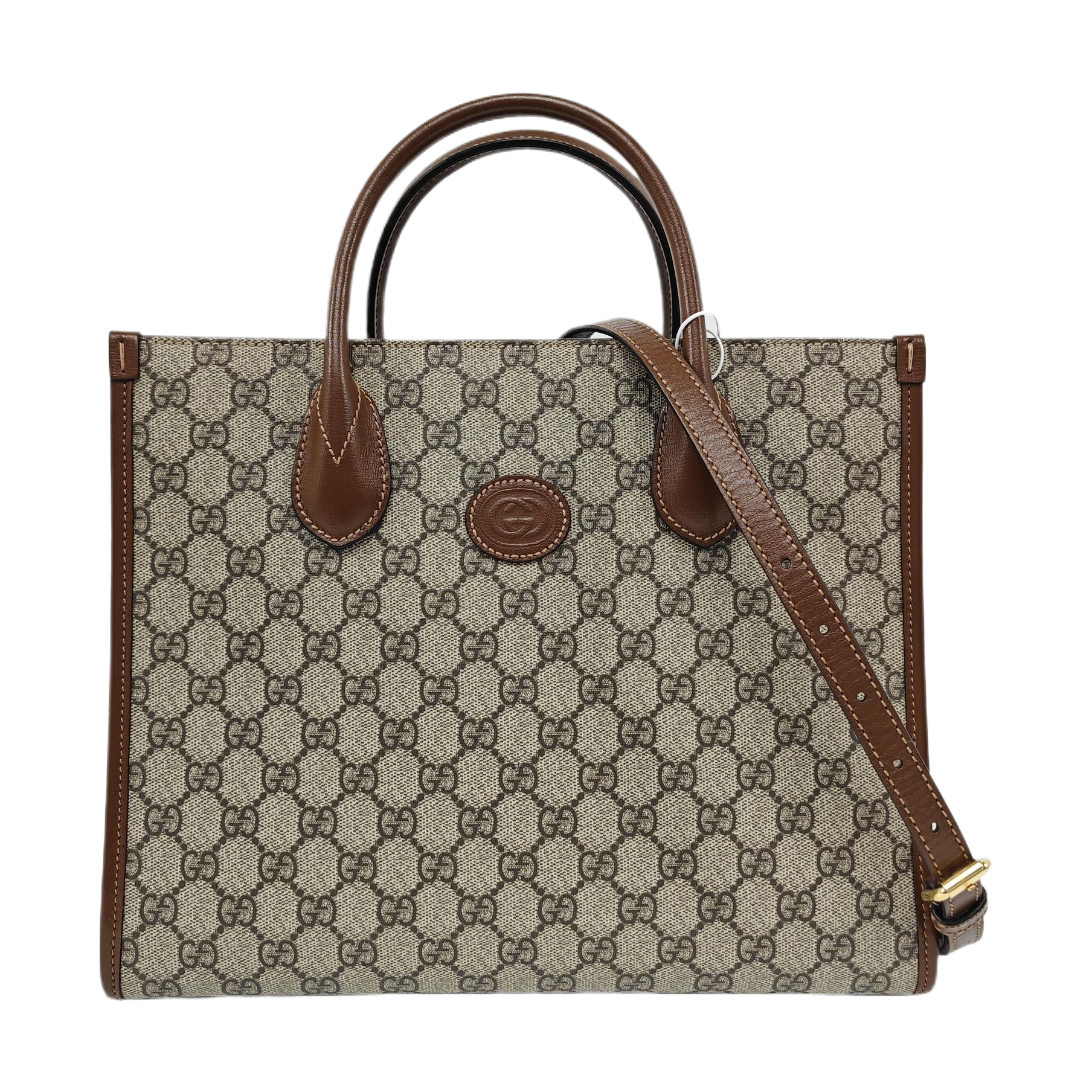 Retro Small Monogram Coated Canvas Brown