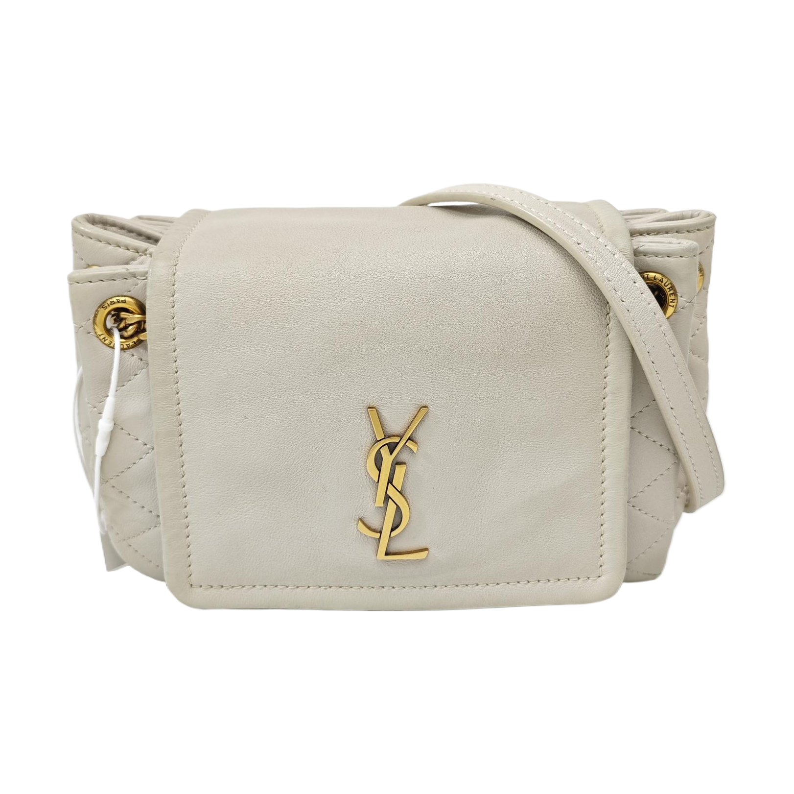 NOLITA Mini Quilted Lambskin Beige