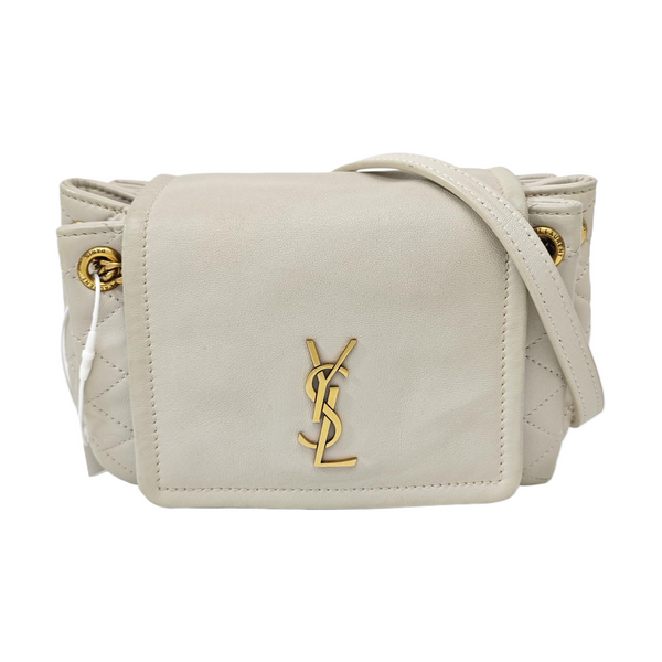 NOLITA Mini Quilted Lambskin Beige
