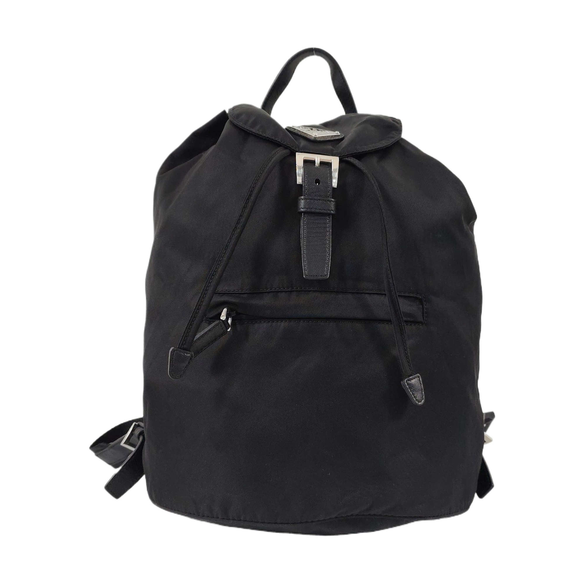 Nylon Backpack Black