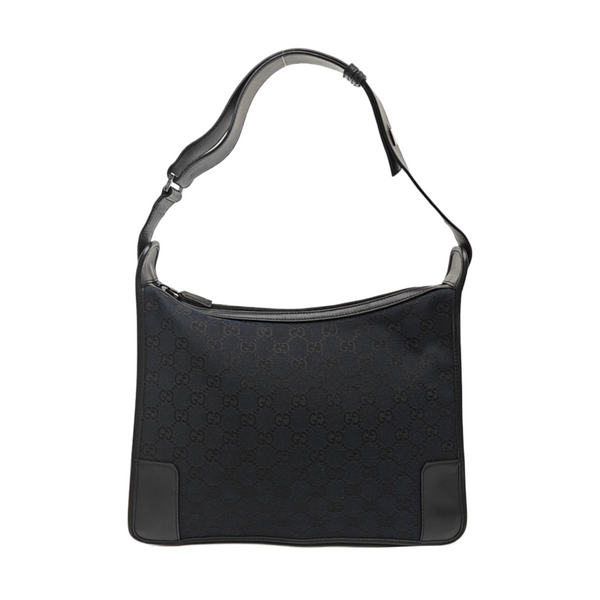 Monogram Canvas Shoulder Bag Blue