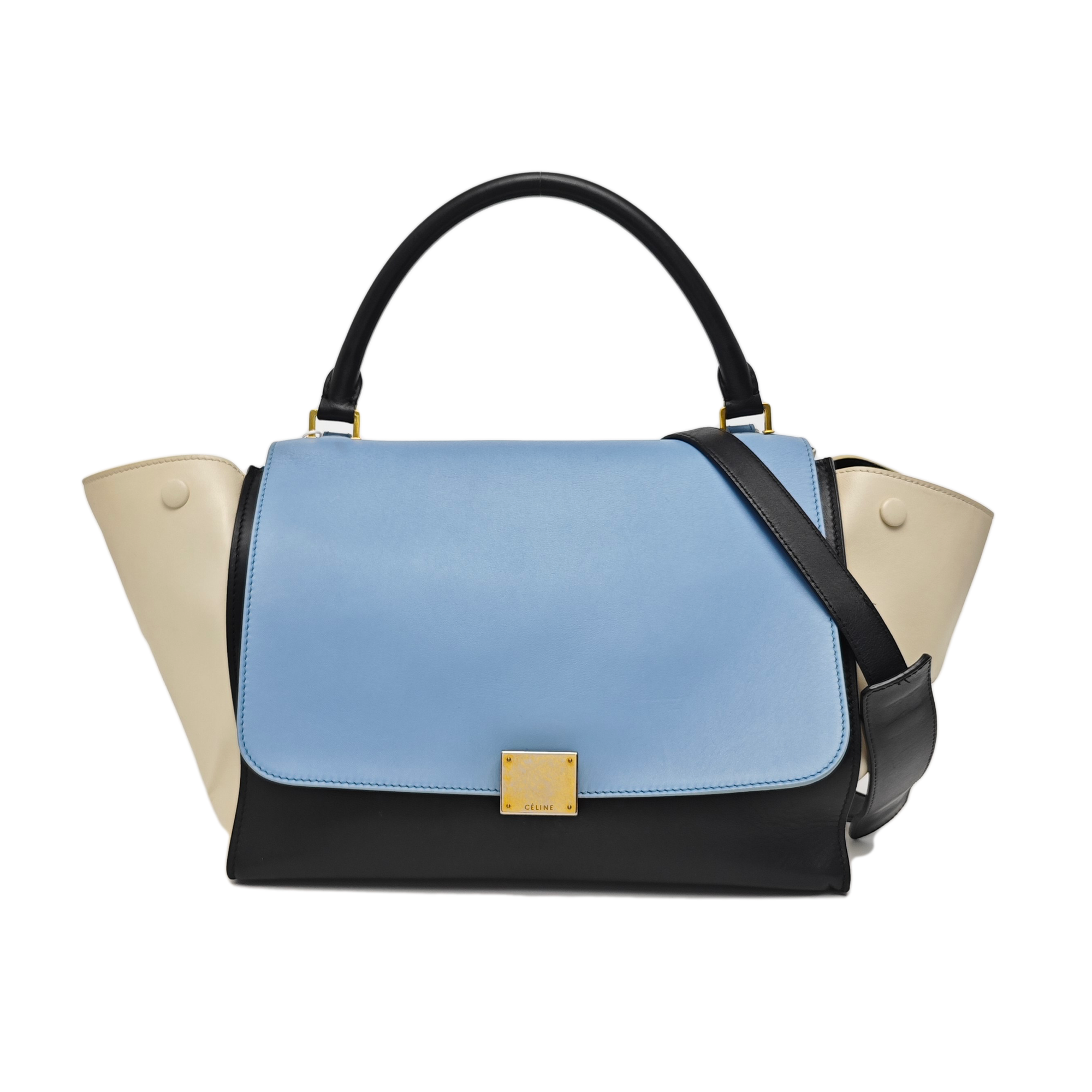 TRAPEZE Medium Calfskin Multicolor