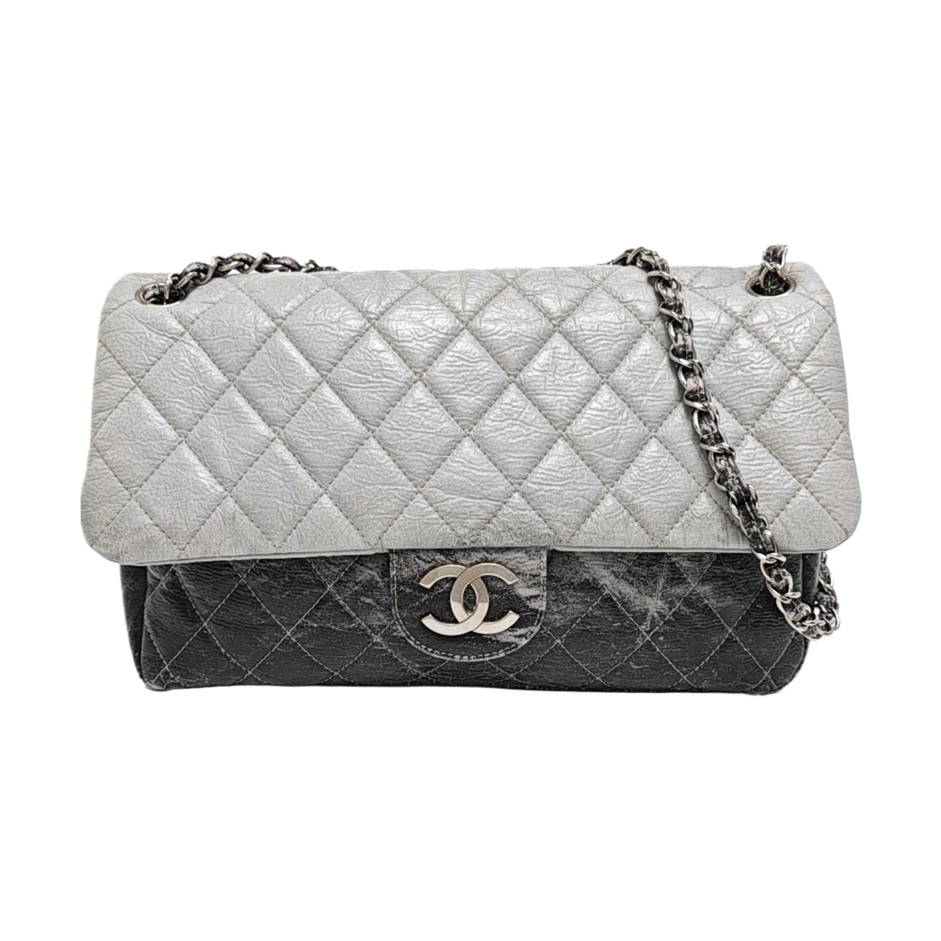 Quilted Calfskin White