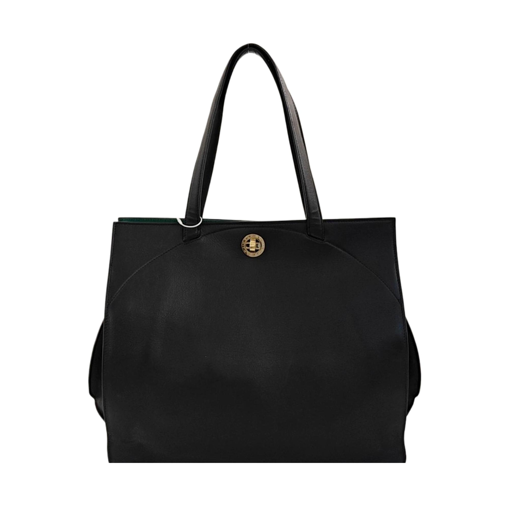 Quilted Calfskin Tote Bag Black