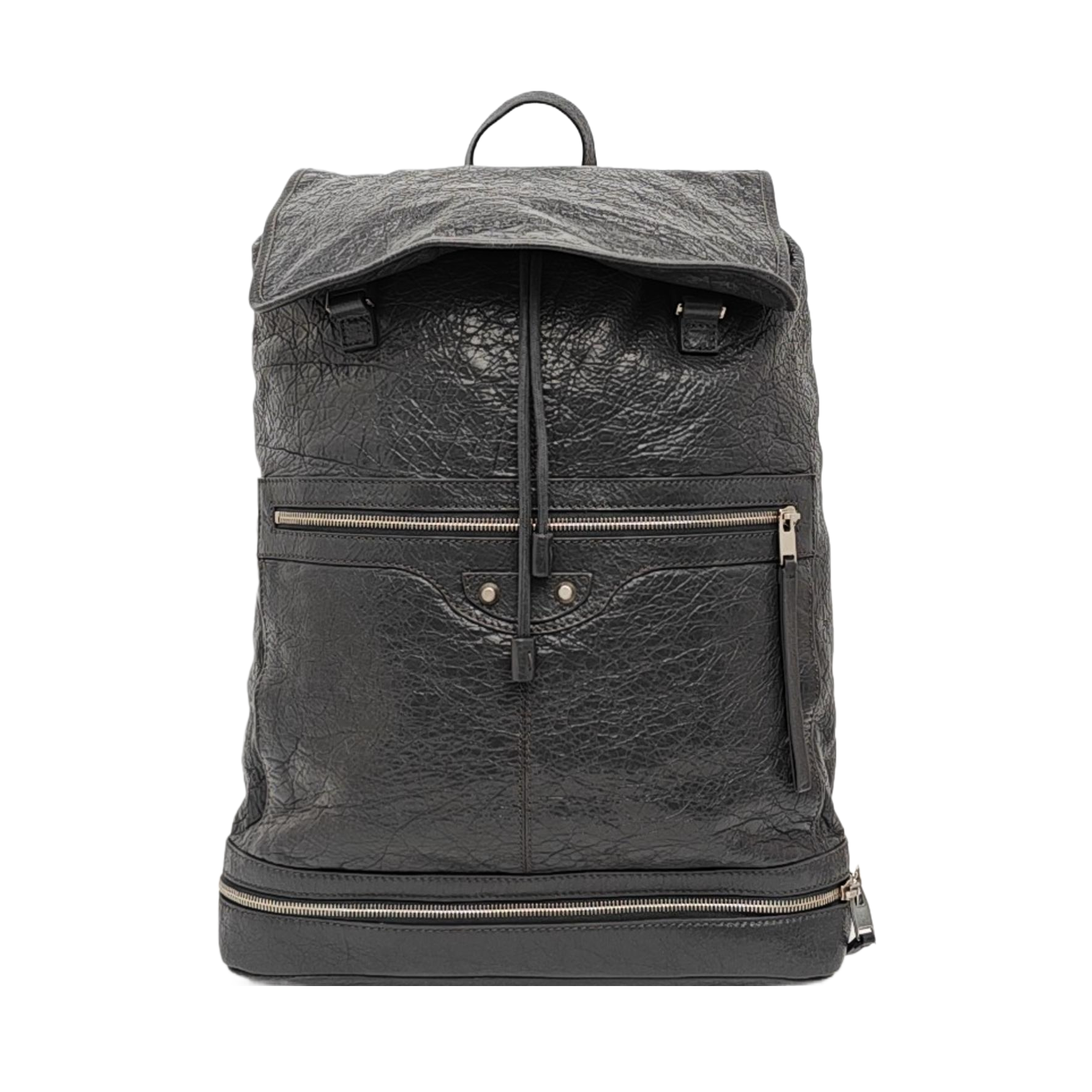 Lambskin Backpack Gray