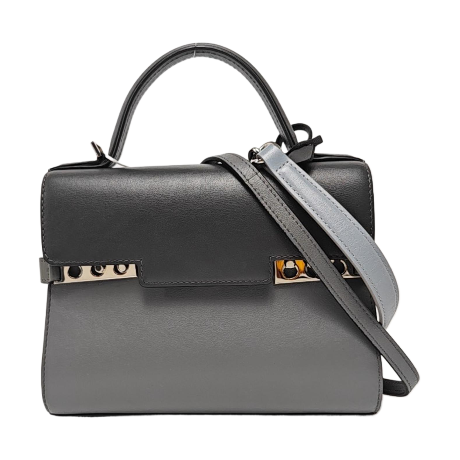 Tempête Small Calfskin Gray