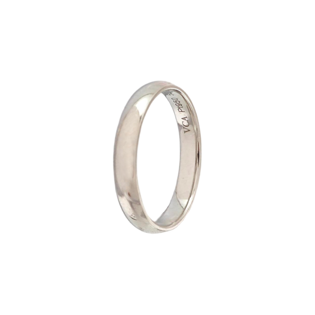 Tendrement Platinum 950 Silver Ring EU 52