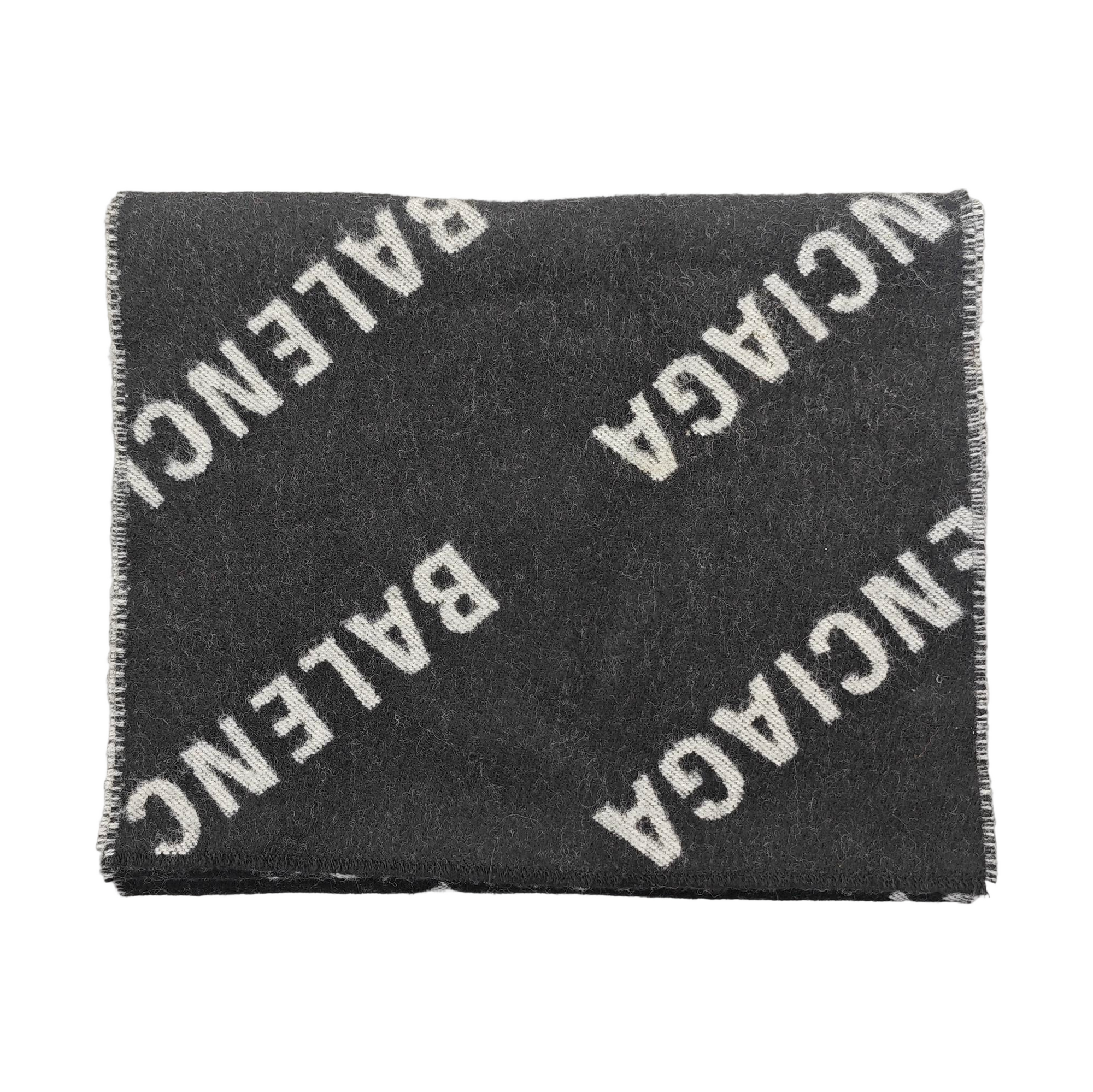 Wool Scarf Black