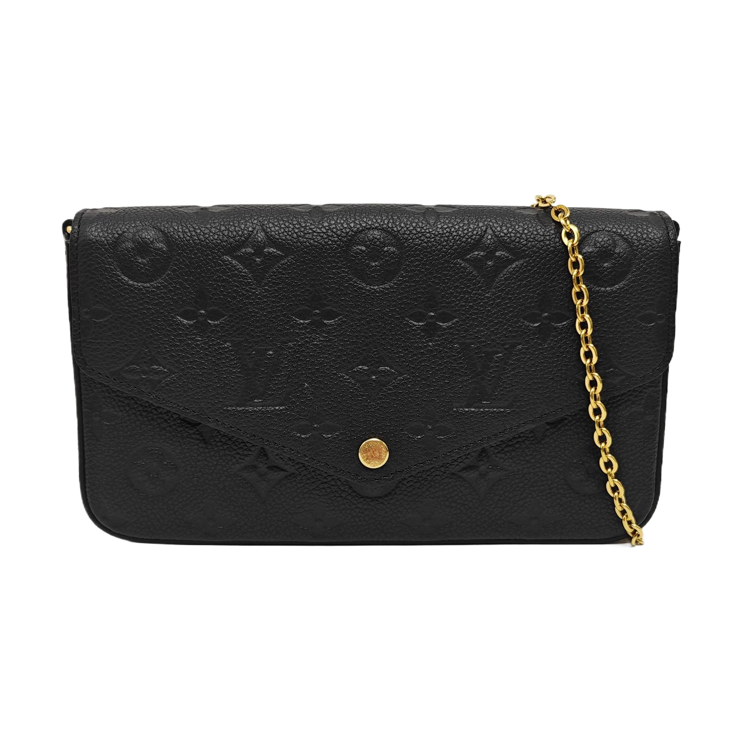 FÉLICIE Mini Monogram Calfskin Black