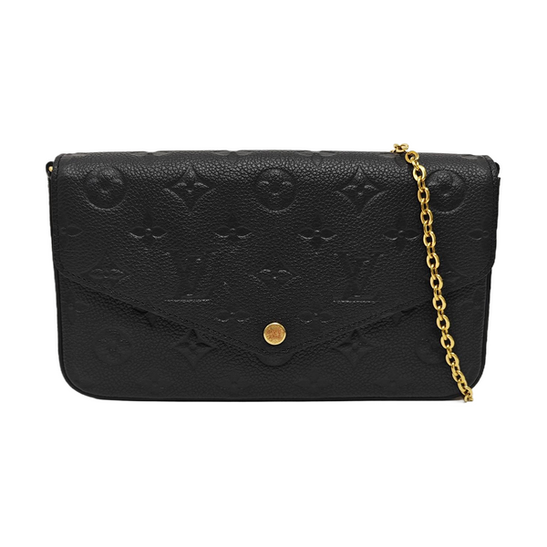 FÉLICIE Mini Monogram Calfskin Black
