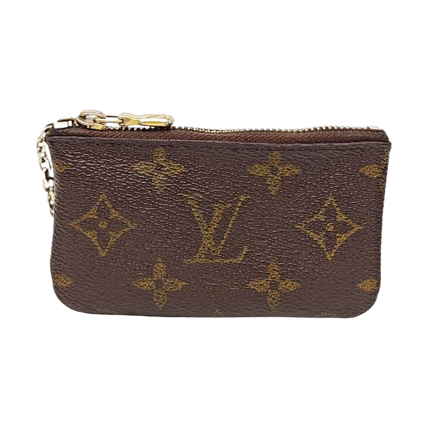 Monogram Coated Canvas Coin Purse Brown