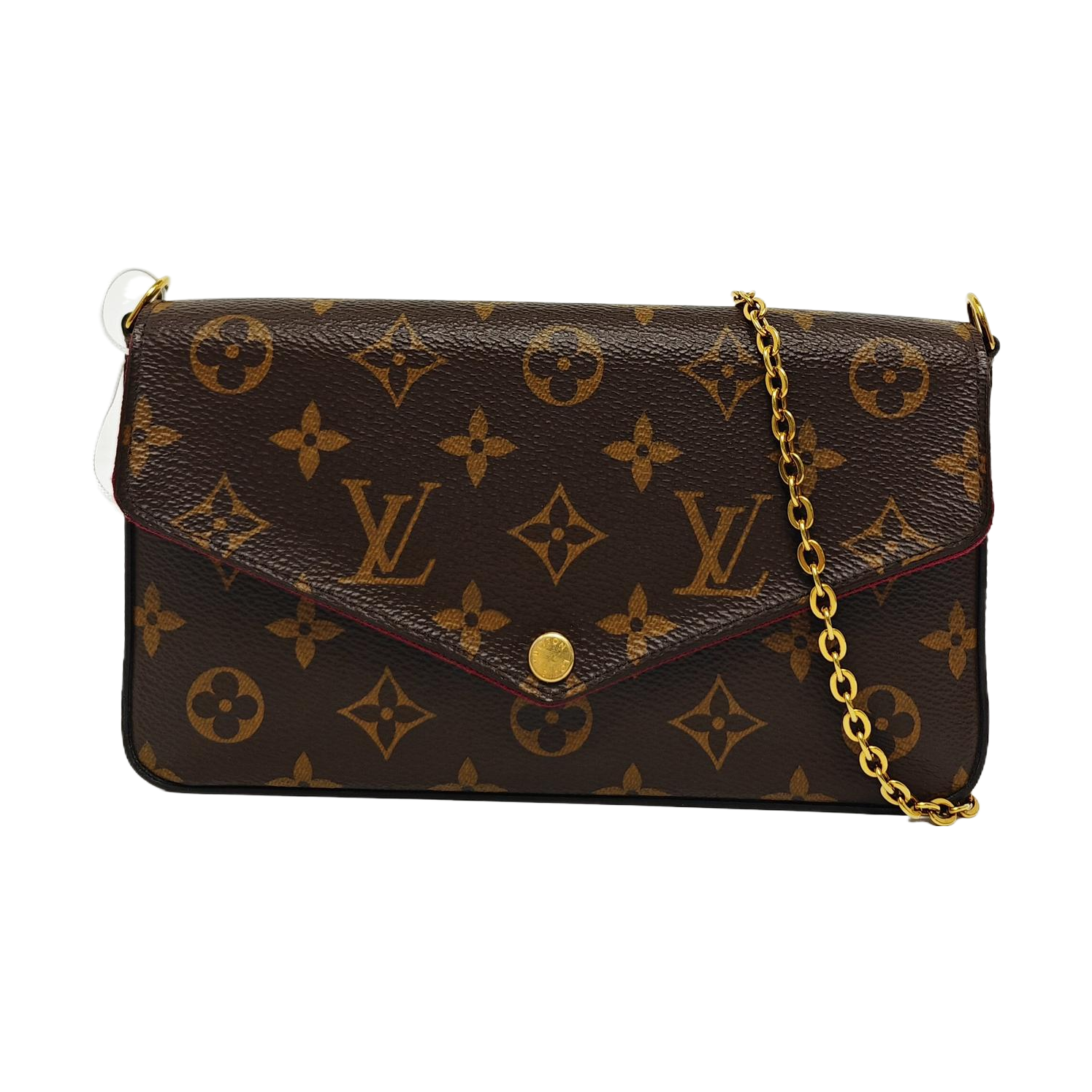 FÉLICIE Monogram Coated Canvas Brown