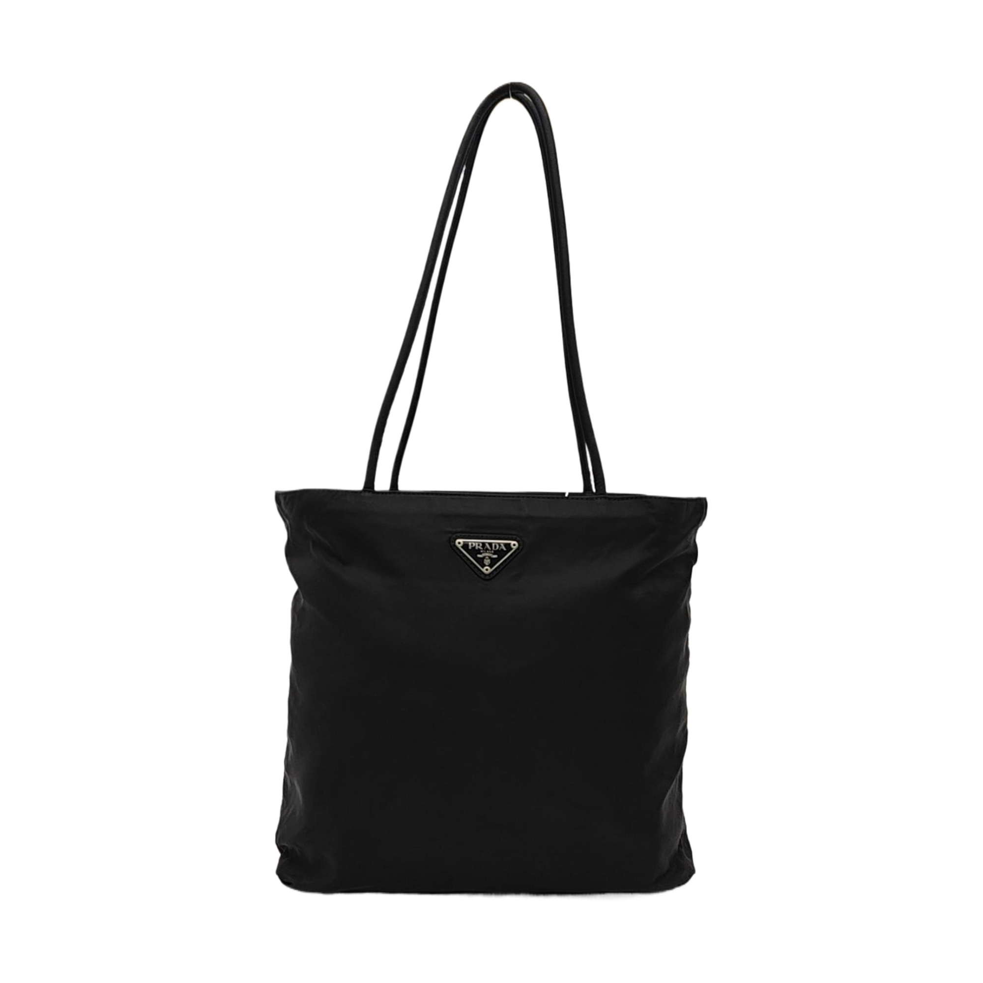 Nylon Tote Bag Black