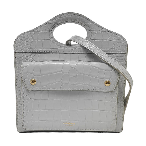 Pocket Mini Calfskin White