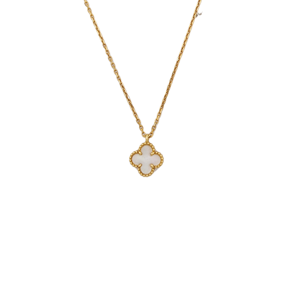 Sweet Alhambra 18k Gold Necklace