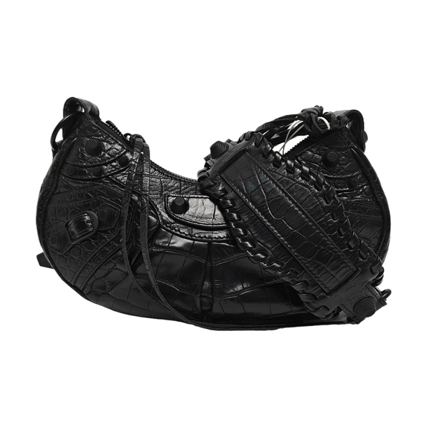 Le Cagole Small Calfskin Black