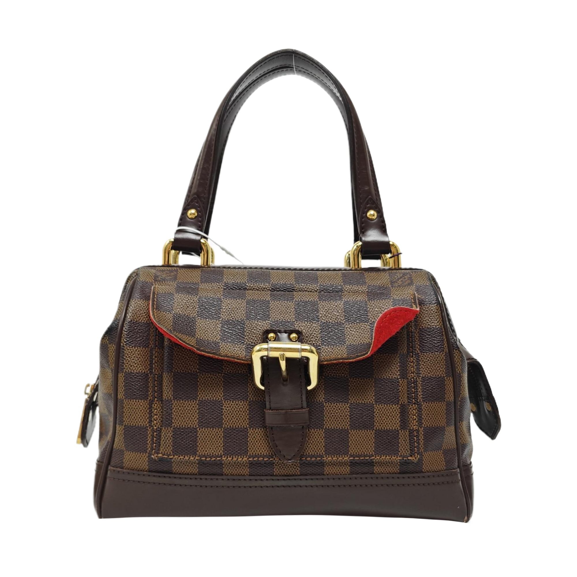 KNIGHTSBRIDGE Damier Ebene Coated Canvas Brown
