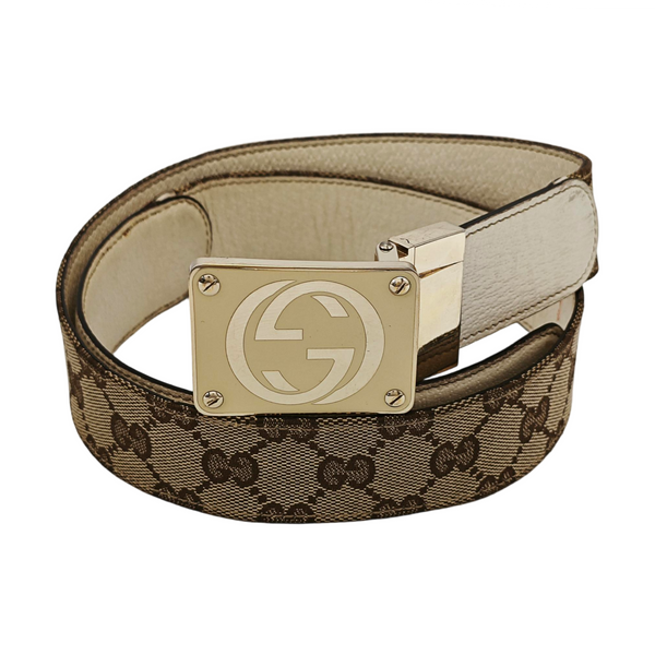 Fabric Belt Brown