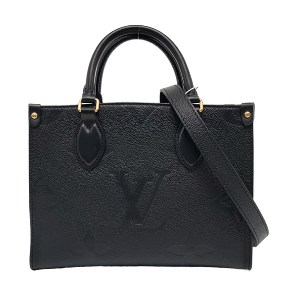 ONTHEGO PM Monogram Calfskin Black