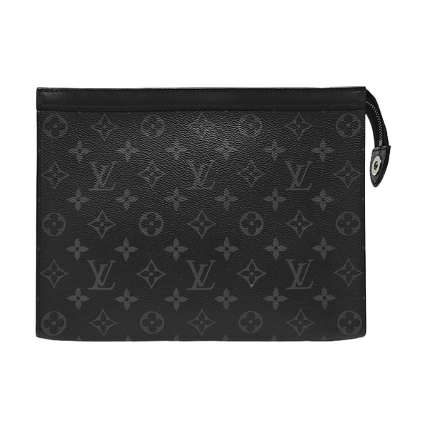 Pochette Voyag MM Monogram Coated Canvas Black
