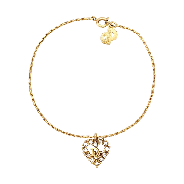 Dior Oblique Metal Gold Bracelet