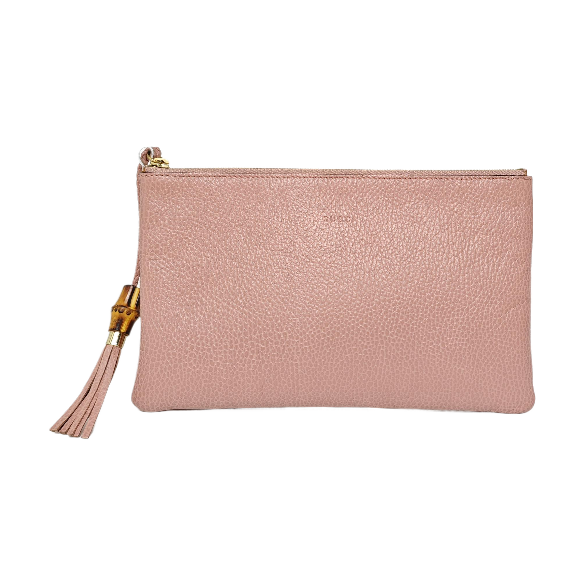 Calfskin Clutch Pink
