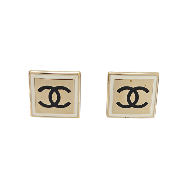 Metal Gold Stud Earrings