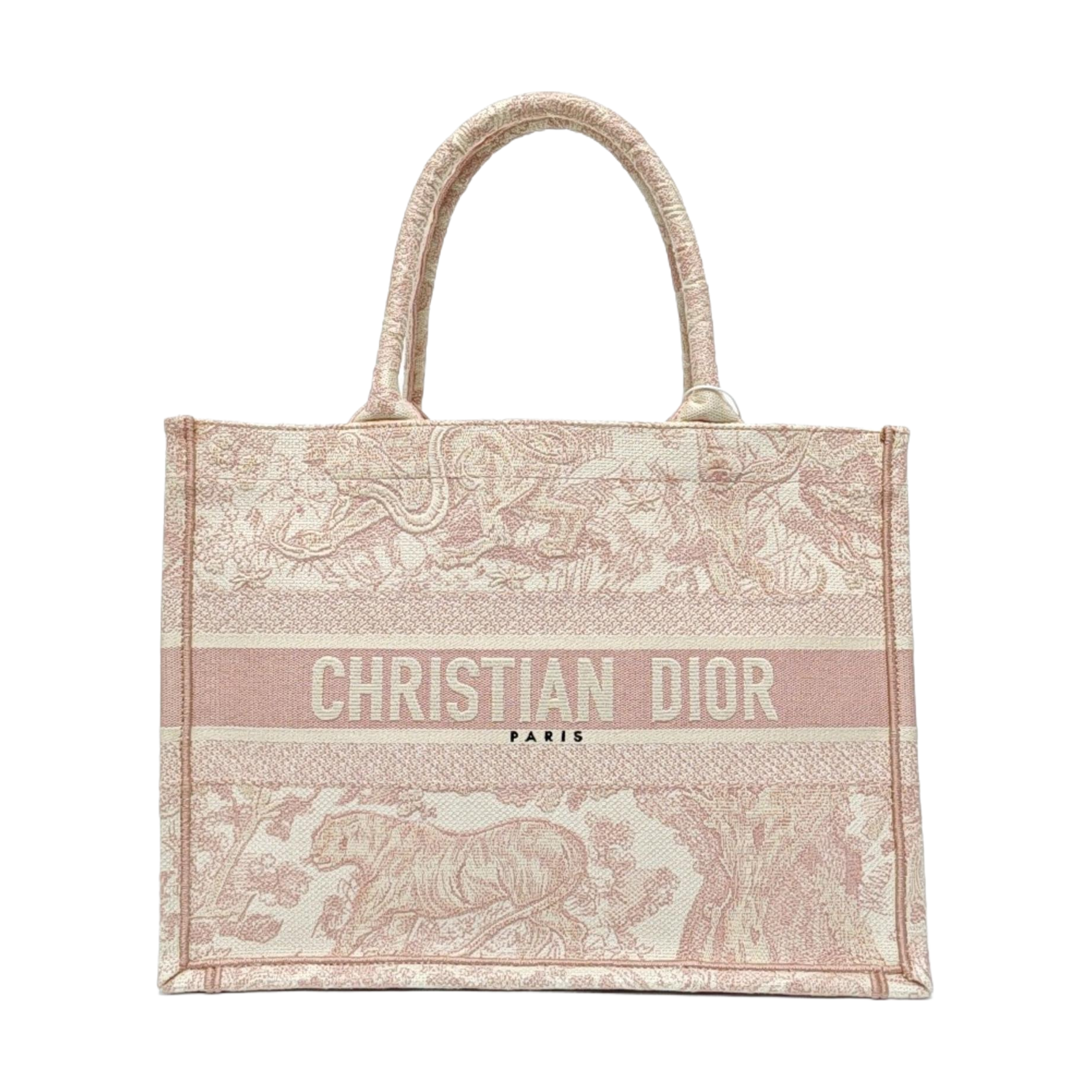 Book Tote Medium Canvas Pink
