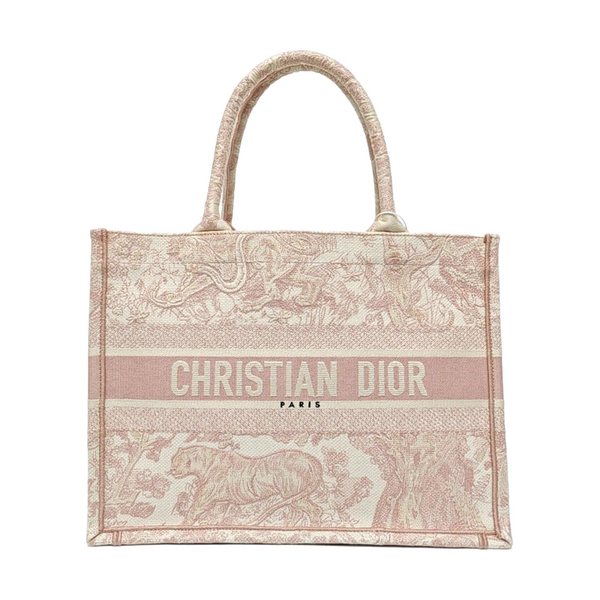 Book Tote Medium Canvas Pink