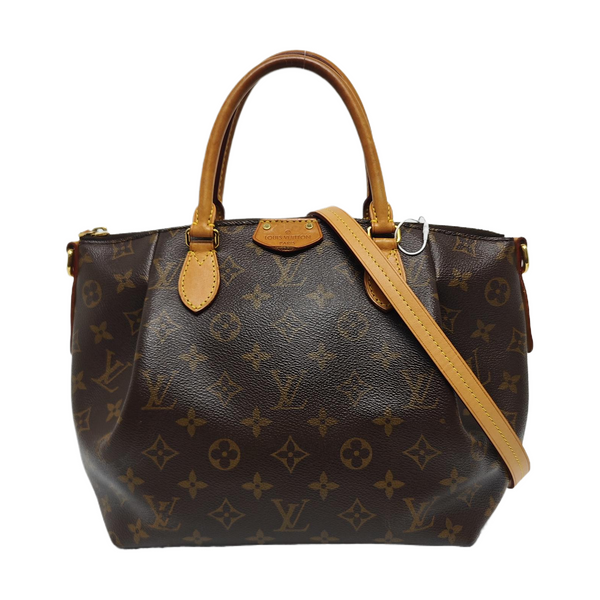 TURENNE Monogram Coated Canvas Brown