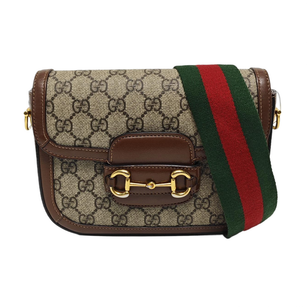 Horsebit 1955 Mini Coated Canvas Beige