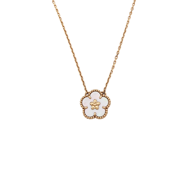 Lucky Spring 18k Rose Gold Necklace