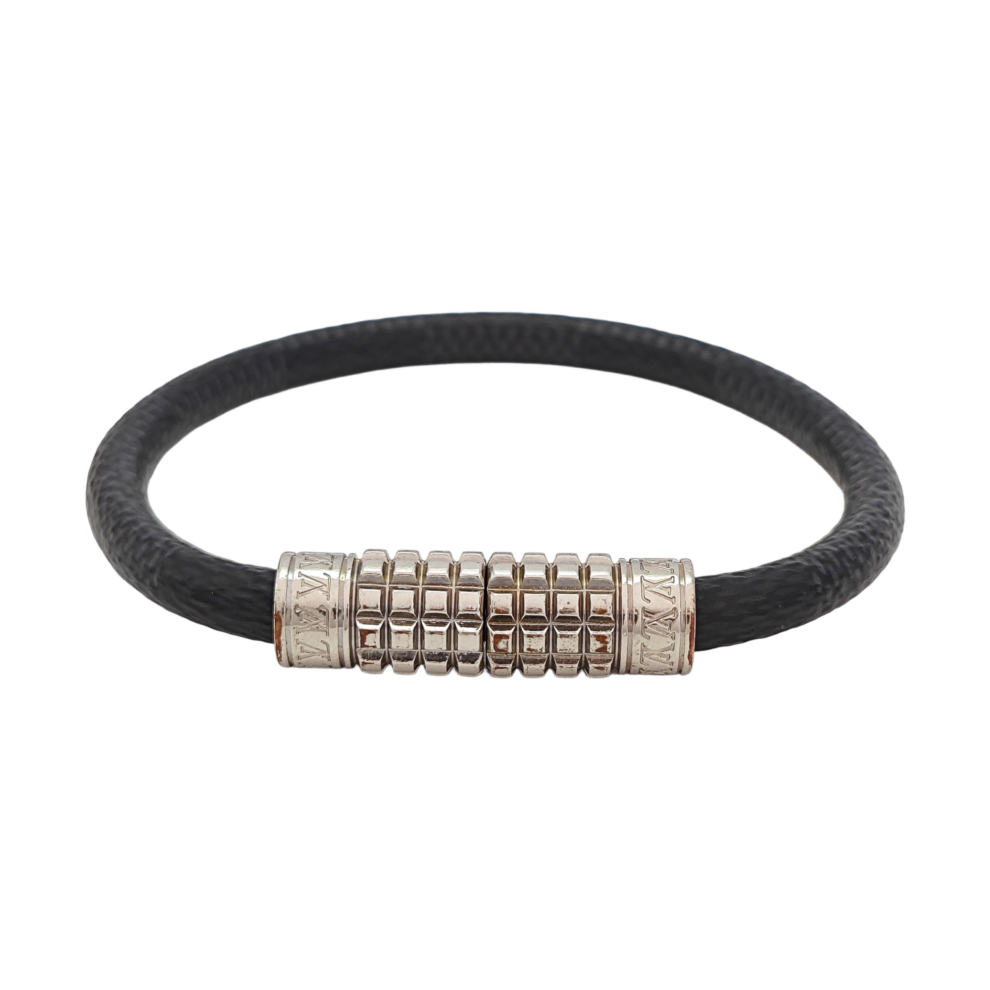 DIGIT Metal Black Bangle