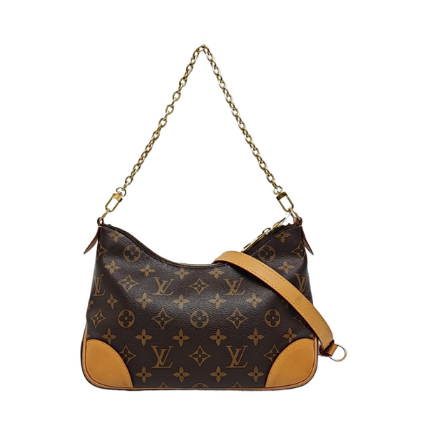 BOULOGNE Monogram Coated Canvas Brown