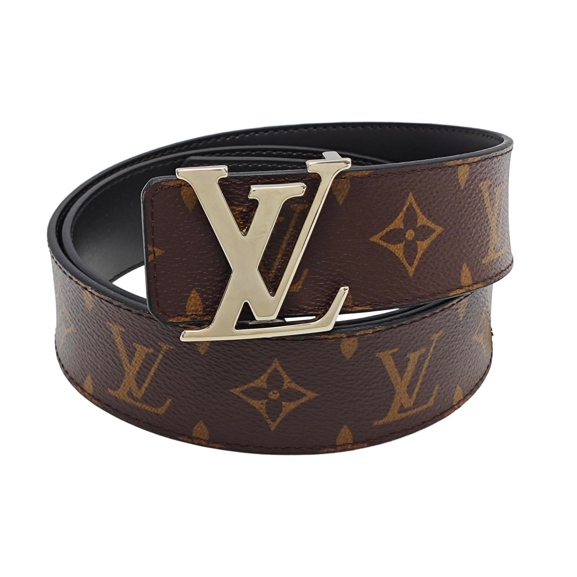 Coated Canvas Belt Brown